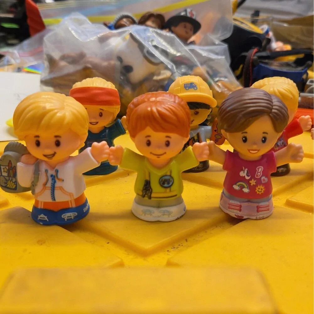 Lot Of 19 Fisher-Price Little People Mixed Lot Figures, Animals, & Car Disney